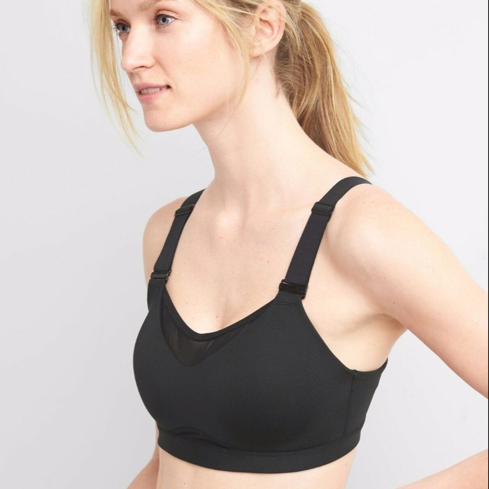 NEW - GAP Fit High Impact Mesh Sports Bra - 34B